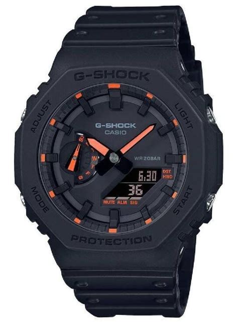 Mens Casio G Shock Analog Digital Black Watch Ga 2100 Ga2100 1a4