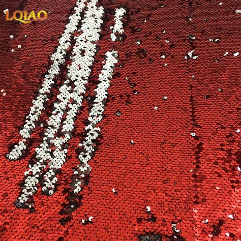 4x6ft Sequin Backdrop Red Reversible Sequin Fabric Backdrop Photo Booth ...