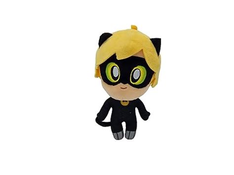 Miraculous Chibi Cat Noir Plush Toy from Tales of Ladybug and Cat Noir ...