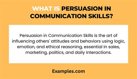 Persuasion in Communication Skills - 29+ Examples, How to Improve, Tips