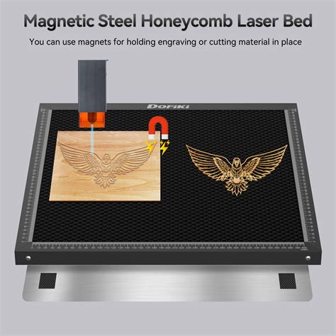 Snapklik Dofiki Steel Honeycomb Laser Bed Mm X Mm Magnetic