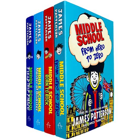 Middle School Series Books 10 13 Collection Set By James Patterson