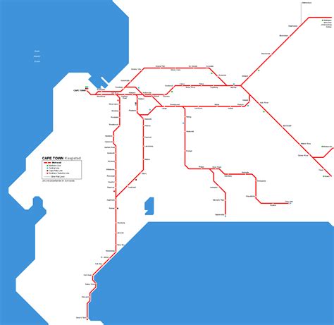 Urbanrail Net Africa South Africa Cape Town Metrorail