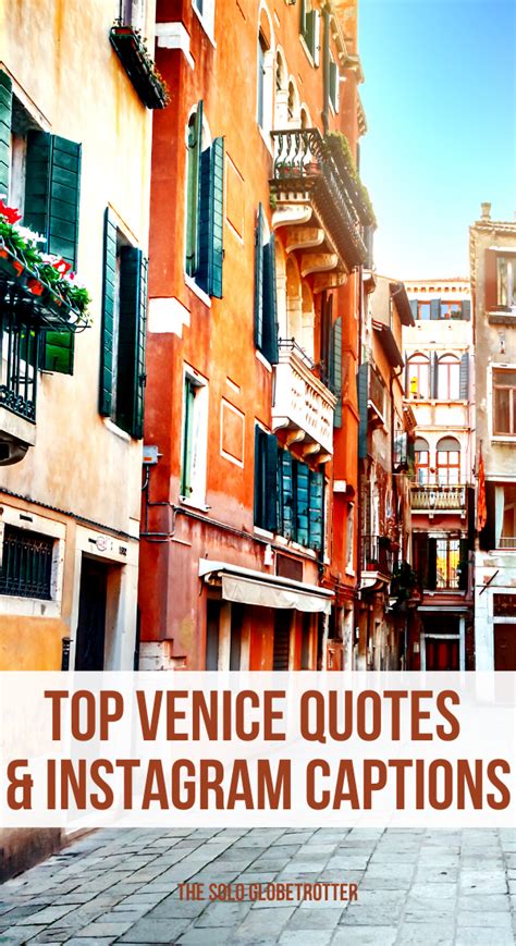 Venice Quotes That Will Make You Love The City Of Canals More Artofit