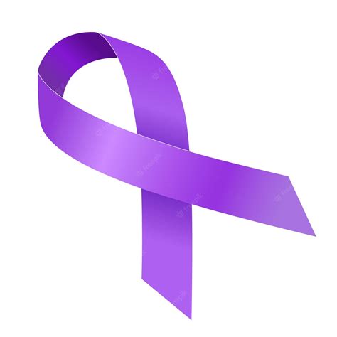 Purple Awareness Ribbons