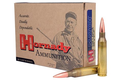 Shop Hornady 338 Lapua 285 Gr Bthp Match 20 Box For Sale Online Ammunition Store Vance Outdoors