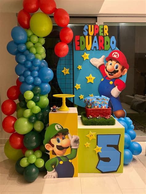 Mario Bros Birthday Party Ideas Super Mario Bros Party Birthday Party