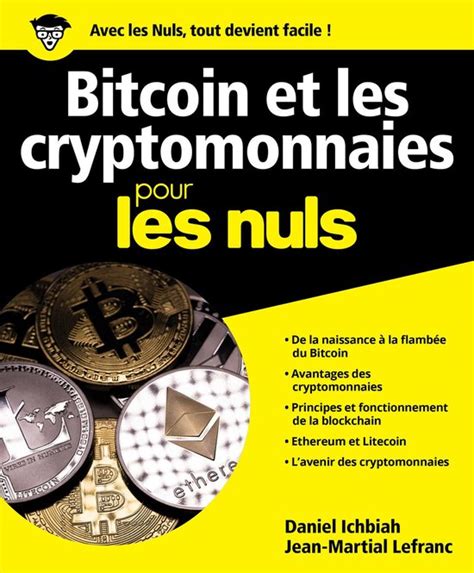 Bitcoin Et Cryptomonnaies Pour Les Nuls Ebook Daniel Ichbiah