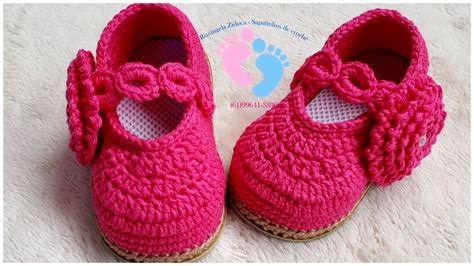 Bellisimos Zapatitos De Bebe Tejidos A Crochet Cursos Gratuitos CAD