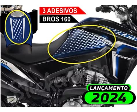 Adesivo Bros Kit Adesivos P Moto Preta A