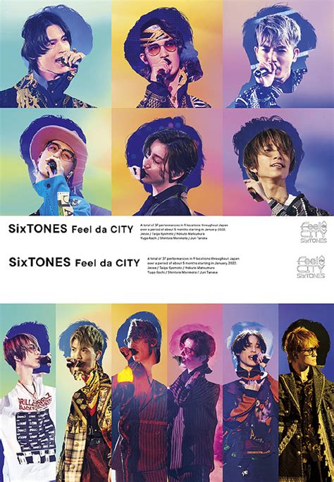 Feel Da City [blu Ray 初回盤 通常盤] [2タイプ一括購入セット] Sixtones Blu Ray Neowing