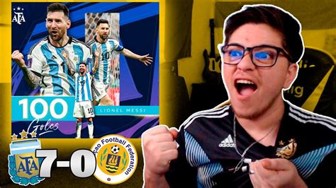 Reaccionando Fiesta De Goles Del Campeon Argentina Imparable