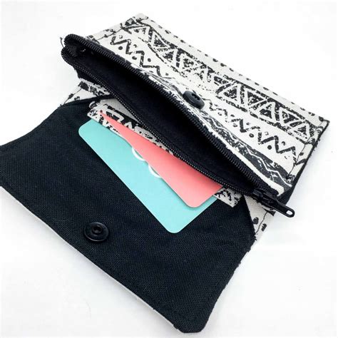 Monedero Con Cremallera Y Tarjetero Interior Vídeo Tutorial De Costura