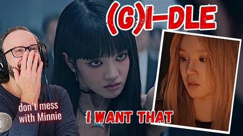 여자아이들 Gi Dle I Want That Official Music Video Reaction Youtube