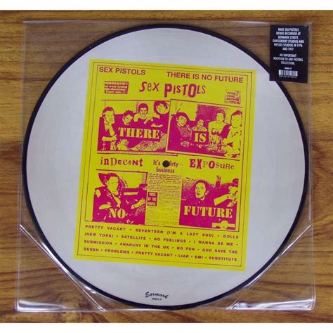 There Is No Future Demos 1976 77 Du Groupe Picture Disc Cellophané Monstrueux By Sex