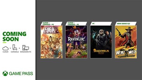 Coming Soon to Xbox Game Pass: Ravenlok, Fuga: Melodies of Steel 2, and ...