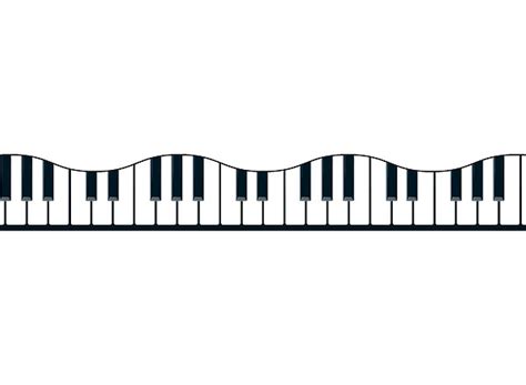 Piano Border Clip Art