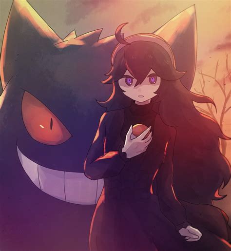 Hex Maniac And Gengar Pokemon And More Drawn By Kiritanpo Mesi