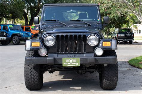 Used 2004 Jeep Wrangler X For Sale 16995 Select Jeeps Inc Stock