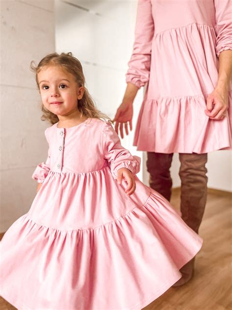 Mommy And Me Dress Mother Daughter Dresses Matching Outfit Etsy