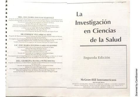 La Investigación En Ciencias De La Salud Forensicnotes Udocz