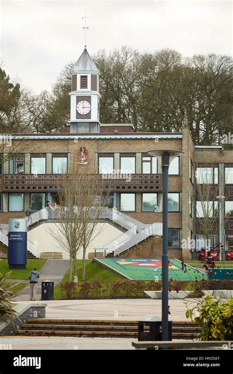 View Over The Campus Main Building At Keele University Campus Newcastle