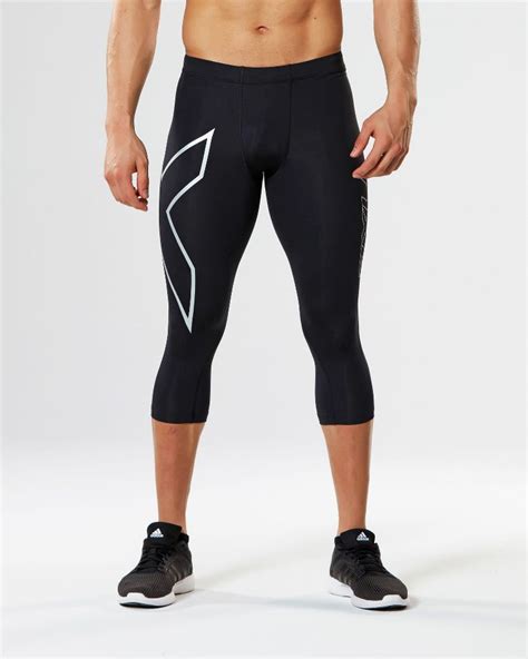 Mens 2xu 3 4 Compression Tights Compression Pants At Road Runner Sports