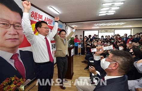 정태근 성북구청장 후보 선거사무소 개소식 참석한 오세훈 포토오늘 시사오늘시사on