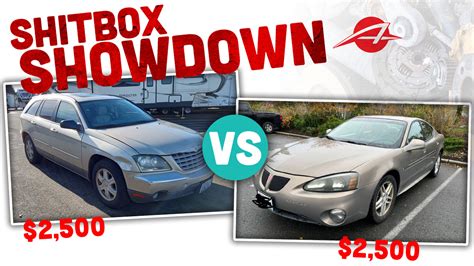 A Study In Beige 2005 Chrysler Pacifica Vs 2007 Pontiac Grand Prix