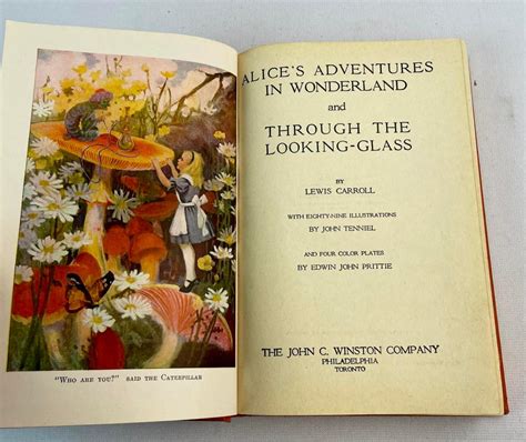 Lot 1925 Alices Adventures In Wonderland And Through The Looking Glass By Lewis Carroll