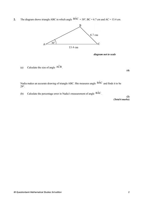 Solution Ibdp Ai Sl Unit 1 2 3 Question Practice Studypool