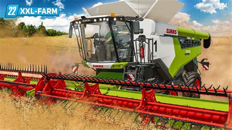 LS22 XXL Farm 40 Erntestress Im LEXION 8700 Und Start Der Grasernte