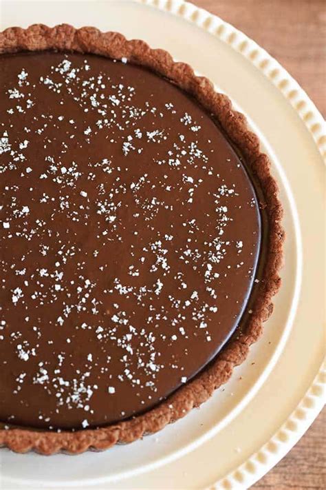 Salted Chocolate Caramel Tart Brown Eyed Baker