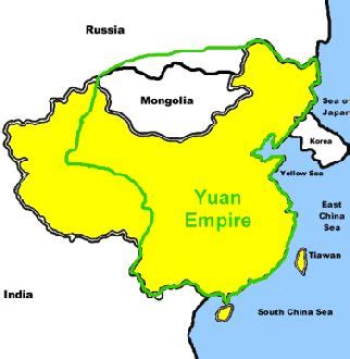 Yuan Dynasty Map