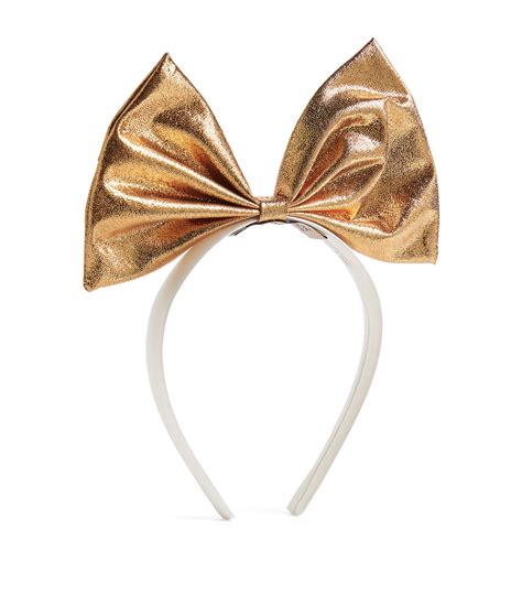 Hucklebones London Giant Bow Headband Harrods US