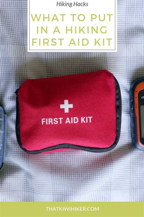 A Hiking First Aid Kit Is Essential When You Are Heading Into The