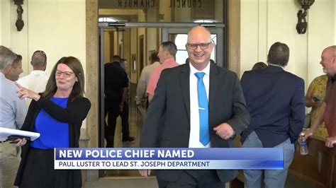 St Joseph Police Department Names New Police Chief Youtube