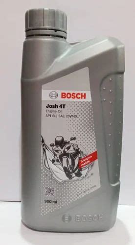 W Bottle Of Ml Ml Bosch Josh T Engine Oil At Rs Bottle