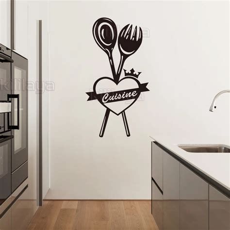 Stickers French Ma Cuisine Vinyl Removable Wallpaper Mural Wall Art