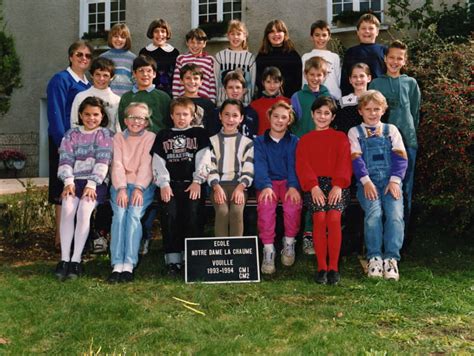 Photo De Classe Classe De CM1 CM2 De 1994 Ecole Notre Dame De La