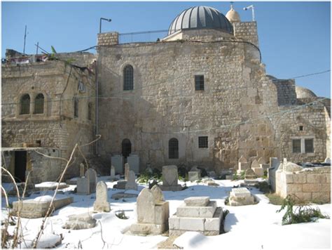 Davids Tomb On Mt Zion Emek Shavehemek Shaveh