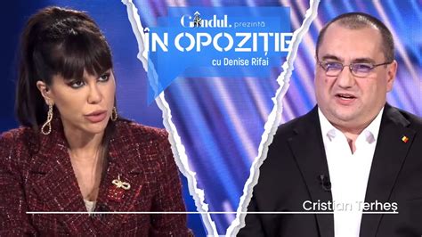 N Opozi Ie Cu Denise Rifai Invitat Cristian Terhe Sondajele M