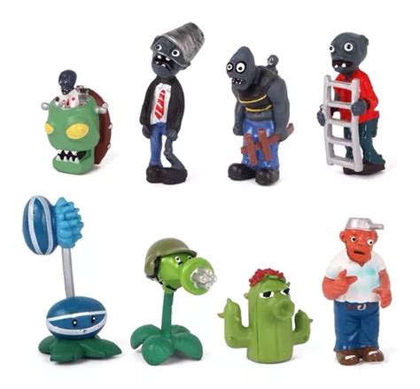 Plantas Vs Zombies Set De Figuras Personajes Varios Cuotas Sin Inter S