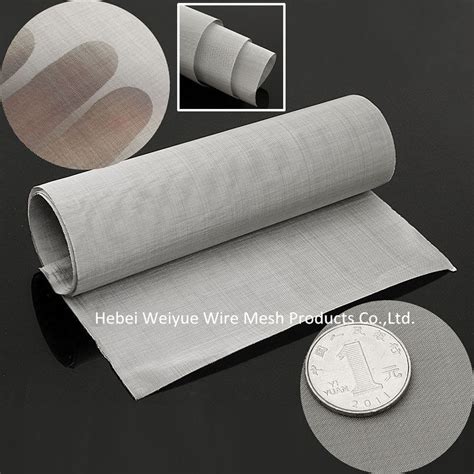 5 Micron Precision Stainless Steel Wire Cloth For Filter And Sieve