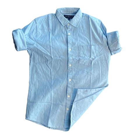 Cotton Full Sleeve Formal Shirt For Men Srt 5005 Light Sky Blue