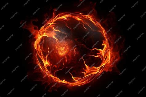 premium photo  circle  fire   circle  fire   circle  fire