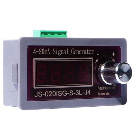 电流0-4-20mA信号发生器有源模拟PLC阀变送频毫安 JS-020ISG-S-3L_虎窝淘
