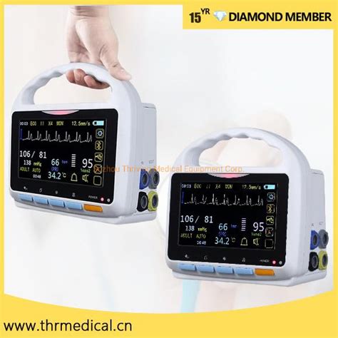 CE Hospital Equipment Cheap Multi Parameter Touch Screen Patient