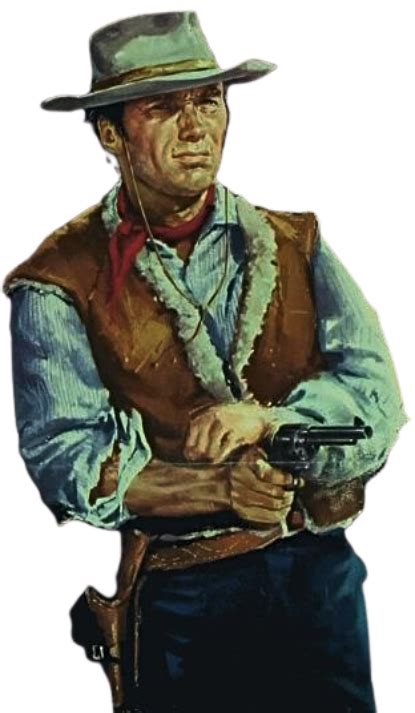 Charro Le Far West Western Art Clint Caricature Cowboys Westerns