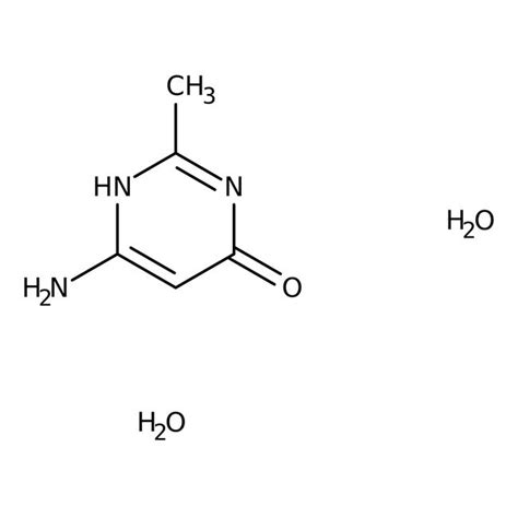 4 Amino 6 Hydroxy 2 Methylpyrimidine Dihydrate 98 Thermo Scientific